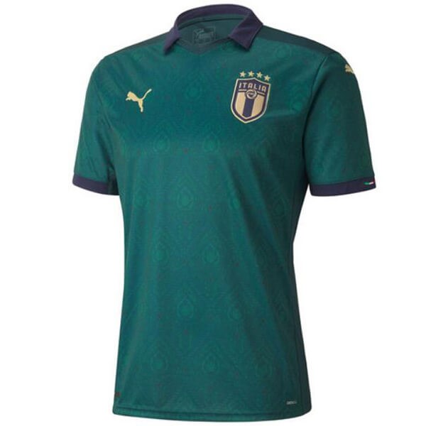 Camiseta Italia Replica Tercera Ropa Mujer 2020 Verde